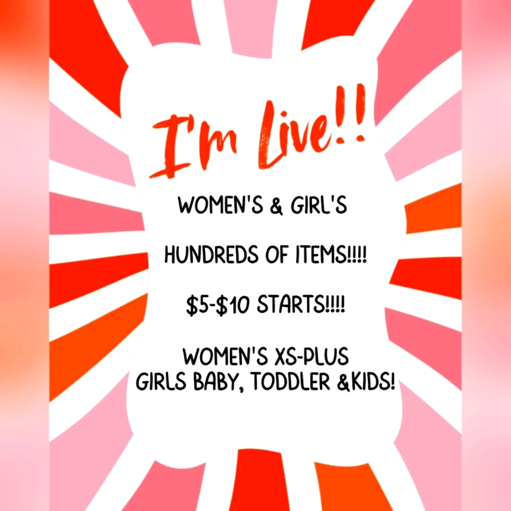 I'M LIVE! $5-$10 STARTS!